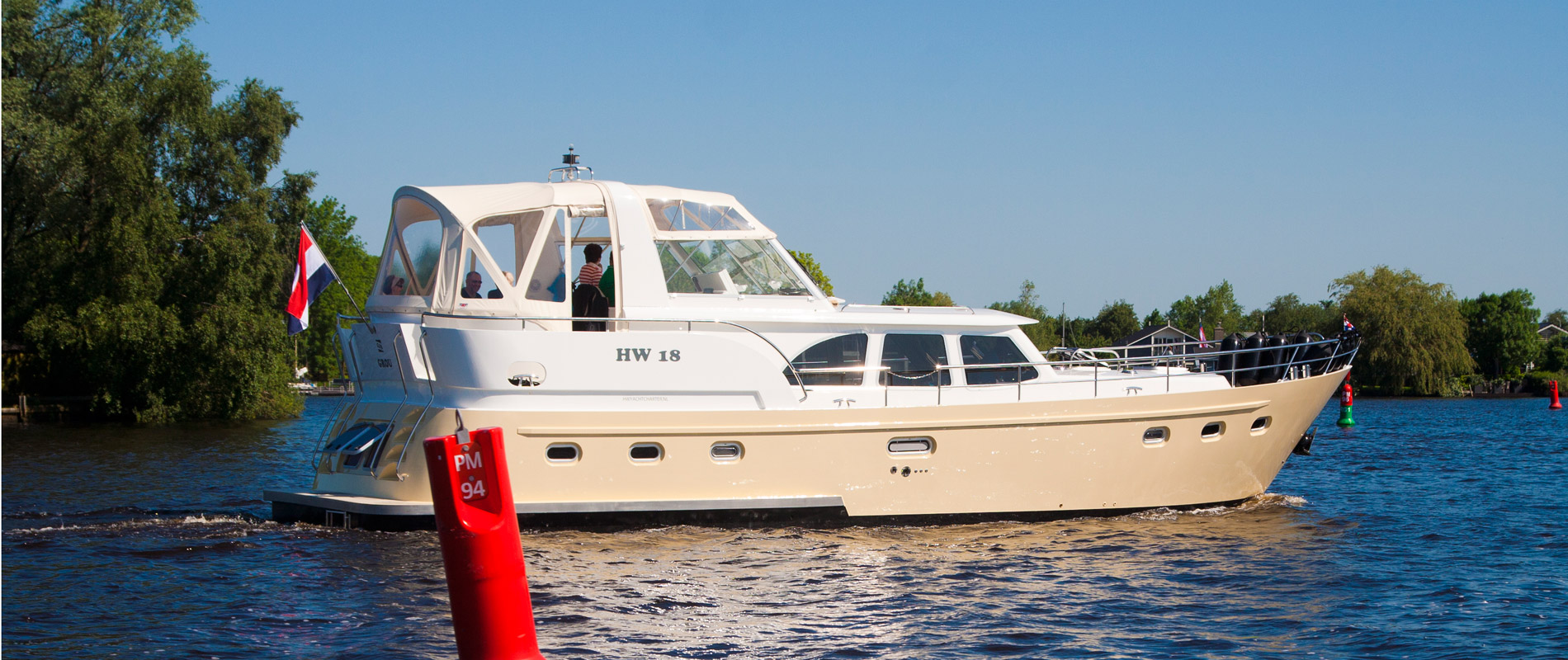Luxe boot huren - Dutchess Executive 47 - GJS | HW Yachtcharter
